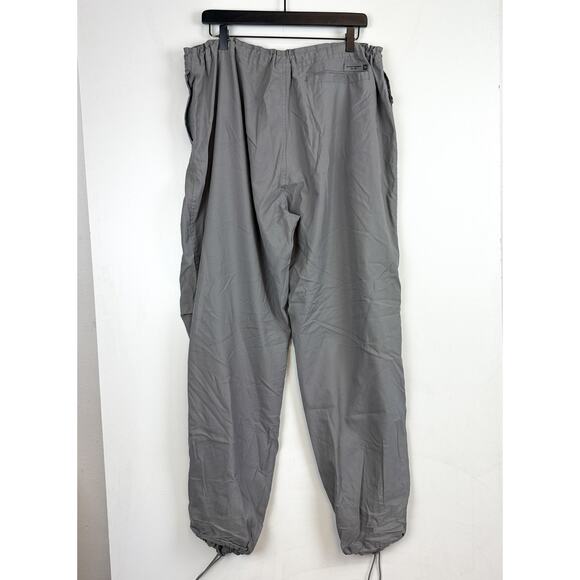 Vintage 2000 Y2K Old Navy Baggy Parachute Polyester Mens Pants Gray - L - Picture 6 of 12